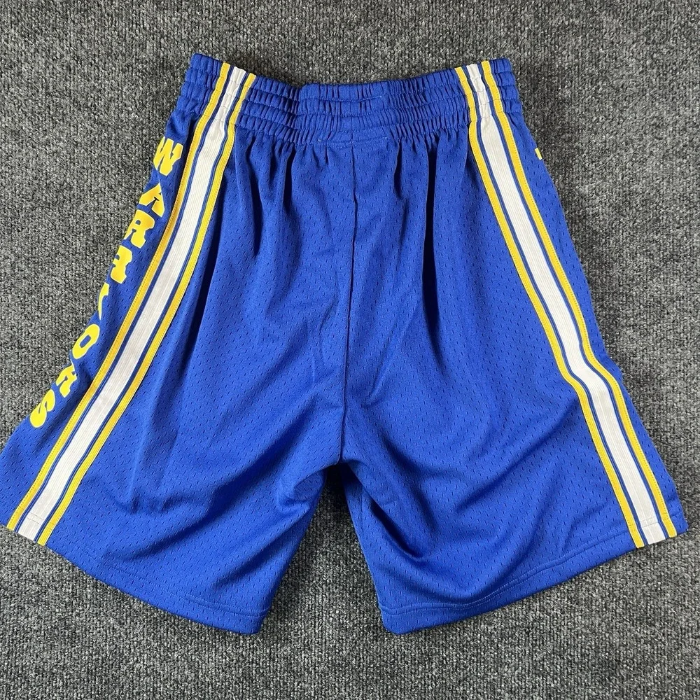 Mitchell & Ness NBA Road Swingman Shorts Golden State Warriors 81-82 Men's Small